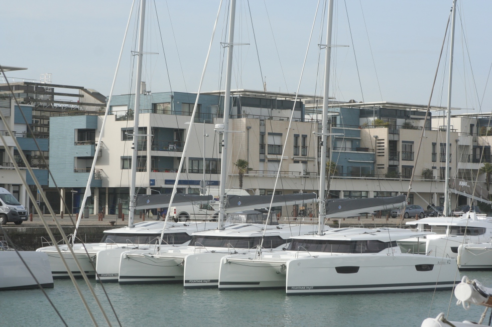 Plage sud en hivers &agrave; Chatelaillon-plage