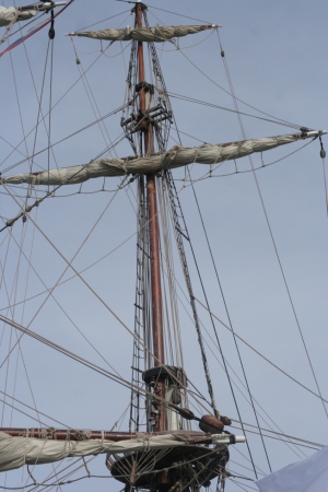 Schandart 3 mats barque sur le vieux port